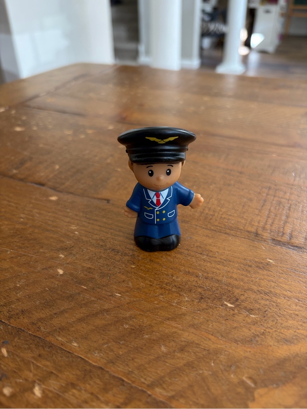Fisher Price Little People airplane pilot as is